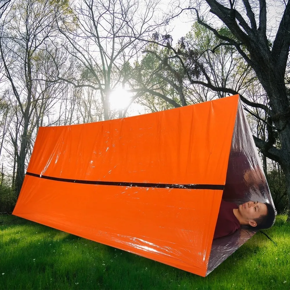 Pe 26um Thick Emergency Mylar Survival Shelter - Buy Emergency Survival ...