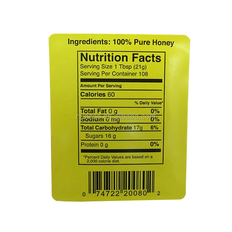 Honey Label Sticker