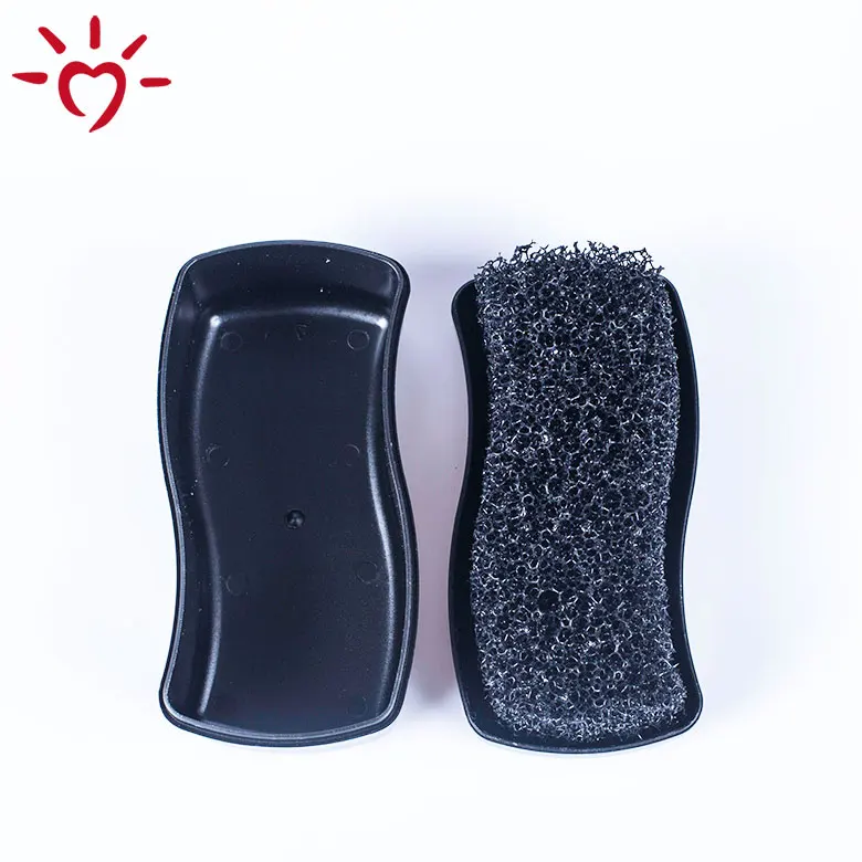 

wholesale custom outdoor suede nubuck leather shoe cleaning cleaner brush, Black velvet shoes cleaning care