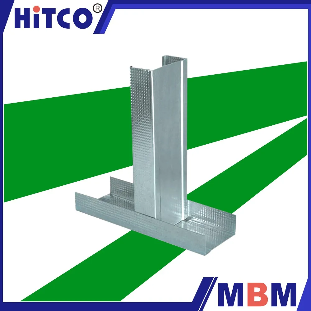 
China Suppliers Suspended metal galvanized wall angle for drywall parition and ceiling 