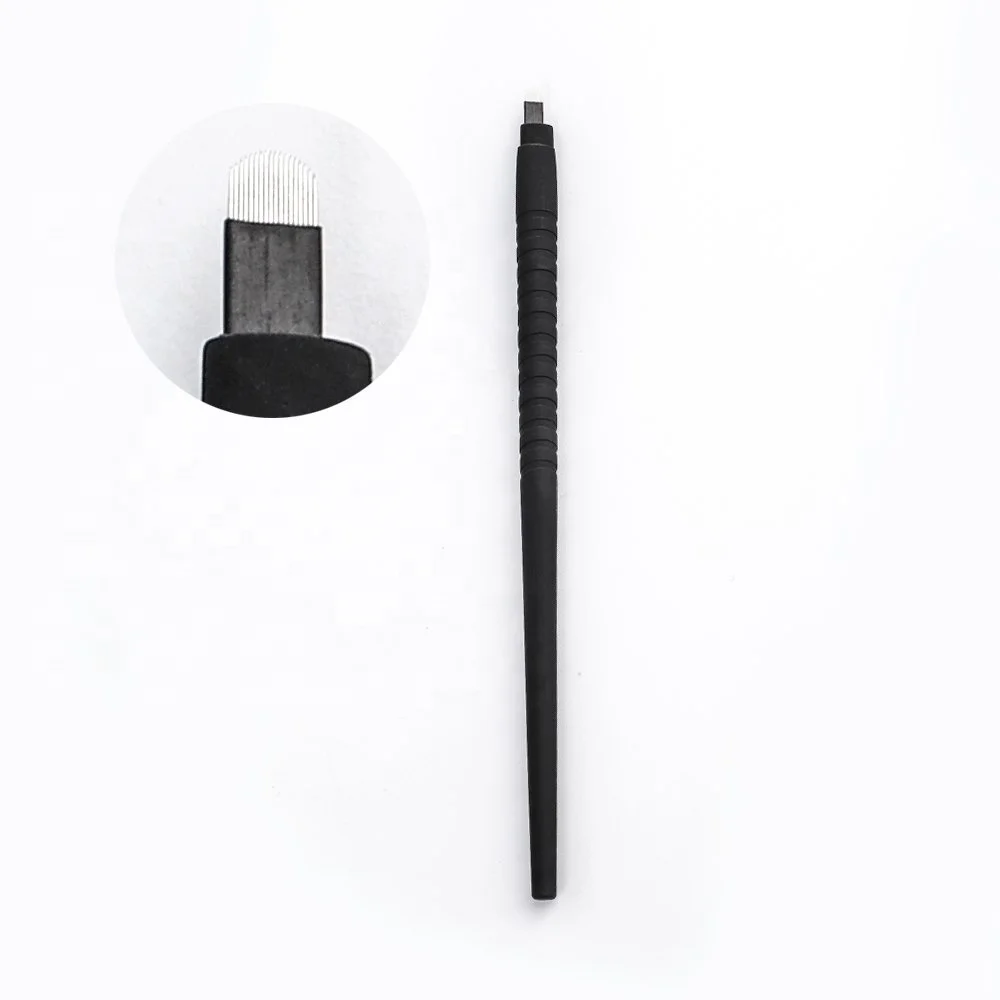 

Hot Selling Lushcolor Black 0.16mm Nami Disposable Microbalding Pen For Exquisite Eyebrow EO GAS Sterilized