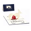 Creative 3D fantasy wedding Marriage greeting card Handmade custom invitation card