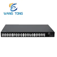 

48Port GE TP +2SFP+ 10G Ethernet Web smart SNMP Combo CLI Telnet Console NMS Managed VLAN Enterprise Fiber optic Network Switch