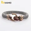 wholesale 2016 fashion charm pinto cotton mens bracelet with gold fish hook bracelet