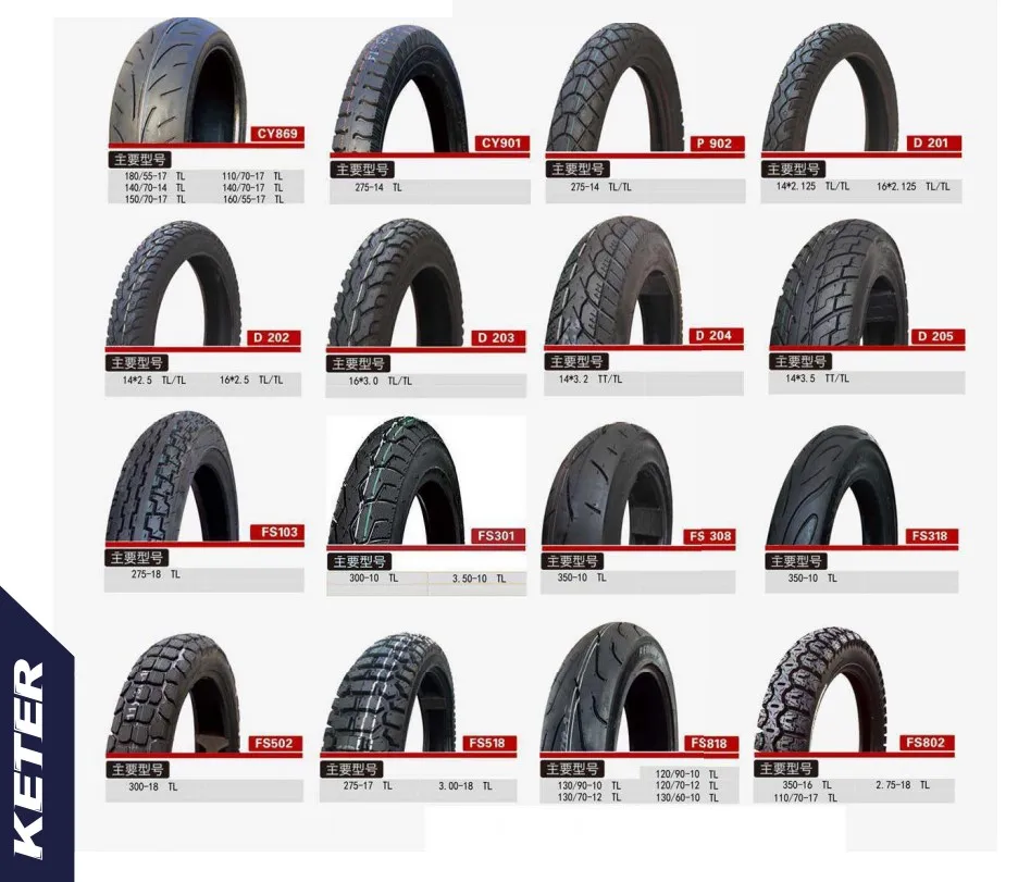 摩托车轮胎规格表参数图片
