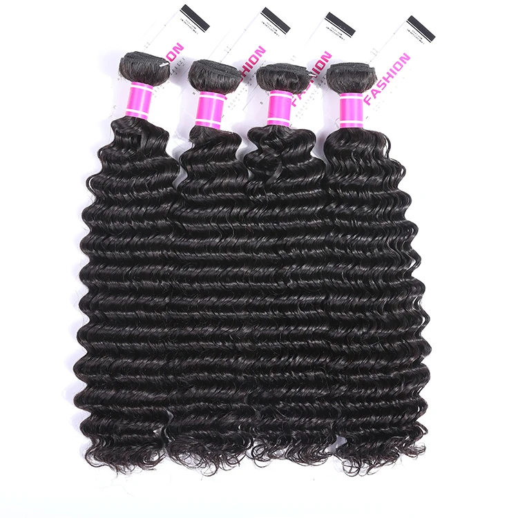 

Grade 9A Deep Wave Bundles with Closure and Frontal Wholesale Brazilian Raw Virgin Cuticle Aligned Hair Virgin Hair Vendors