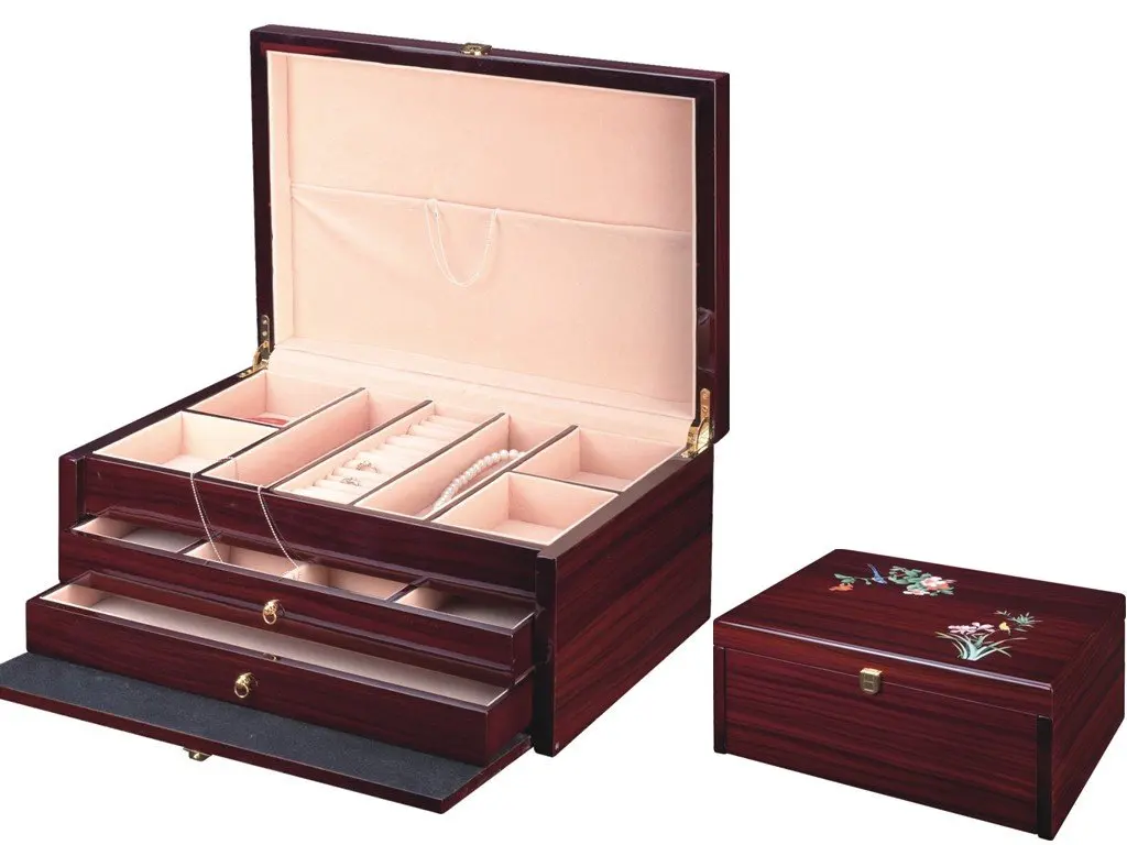 Pj813a Unfinished Wood Jewellry Box Cheap Jewelery Necklace Boxes Buy Unfinished Wood Jewellry