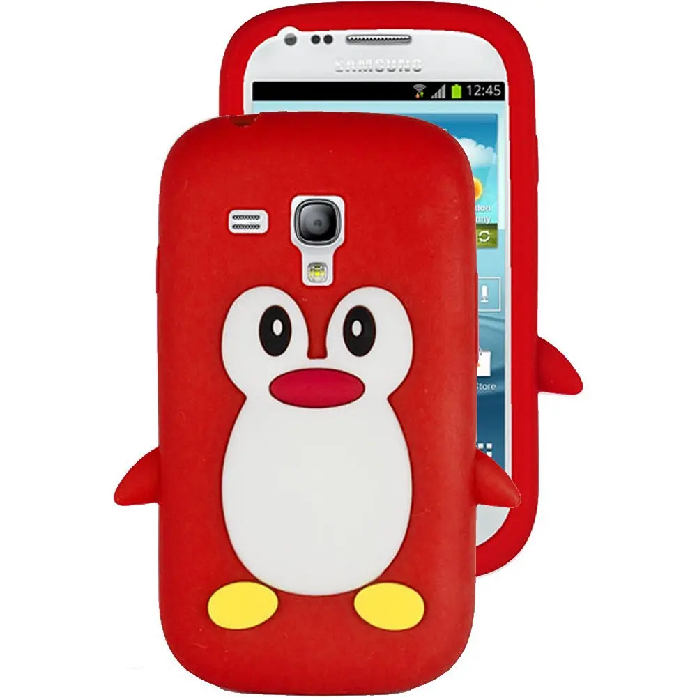 Buy Hhi Silicone Skin Case For Samsung Galaxy S3 Mini Red Penguin Package Include A Handhelditems Sketch Stylus Pen In Cheap Price On Alibaba Com