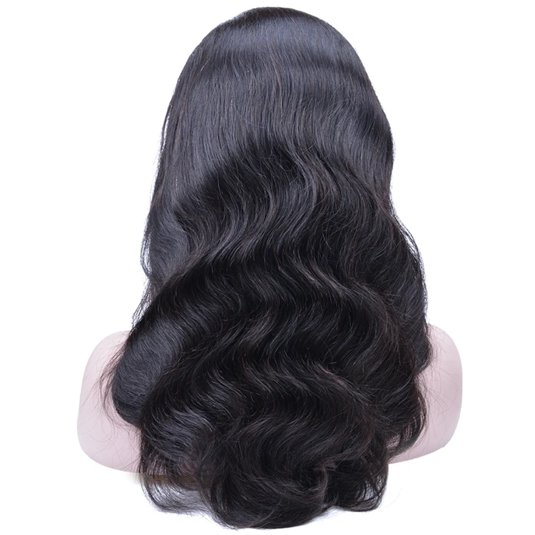 

Top Quality Grade 10A Virgin Human Hair Wig, Raw Indian Hair 360 Lace Wig, Body Wave Remy Hair 360 Lace Wig