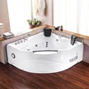 2 Person Hot Cheap Whirlpool Spa Corner Bathtub