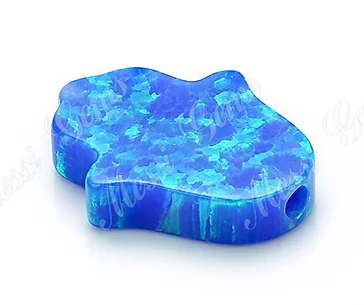 peace shape loose shape opal stones, synthetic opal cabochon