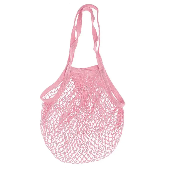 

eco friendly fruit vegetable produce reusable net shopping bag, Customized