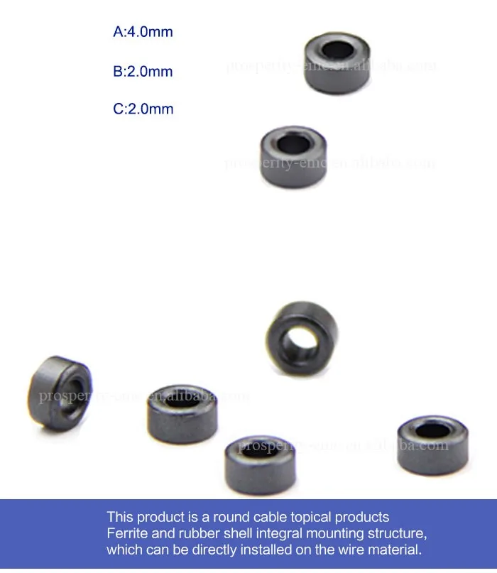 Large Current Ferrite Bead Ring Core For Emi Buy Ferrite Bead,Ferrite