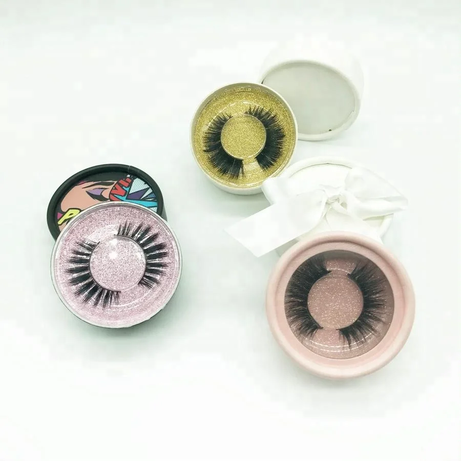 

3D private label mink eyelashes with custom lashes packaging, Natural black