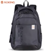 Aoking Pure color padded shoulder strap leisure college sports backpack bags teenager school backpack for man