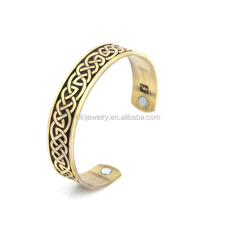 

High Quality Wholesale Antique bronze Handmade Healthy Bangle Magnet Bangle