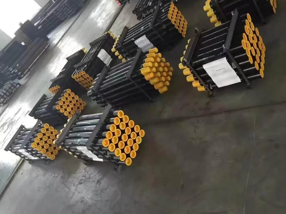 
High quality Friction Welding DTH drill pipe price / drill rods price 76,89,102,114mm for rock blasting and water well drilling 