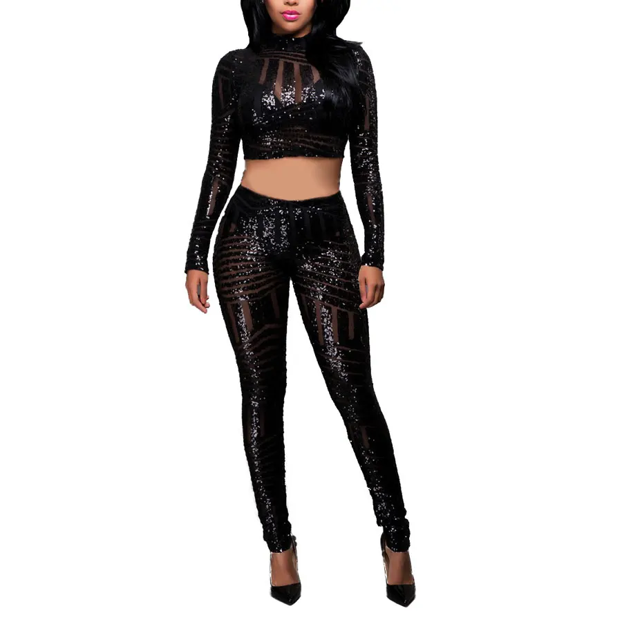 

80805-MX64 3 colors women long jumpsuits Crop Top design club dress