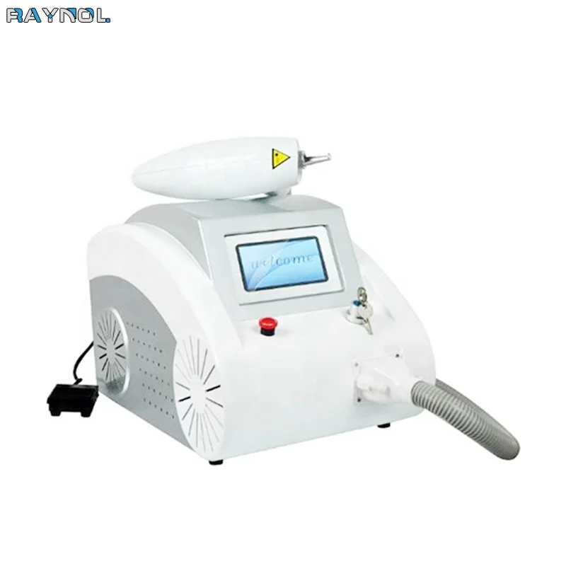 

Best Price Portable Q Switched Nd YAG Laser Tattoo Removal Machine, White