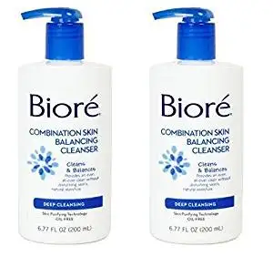 biore combination skin balancing cleanser