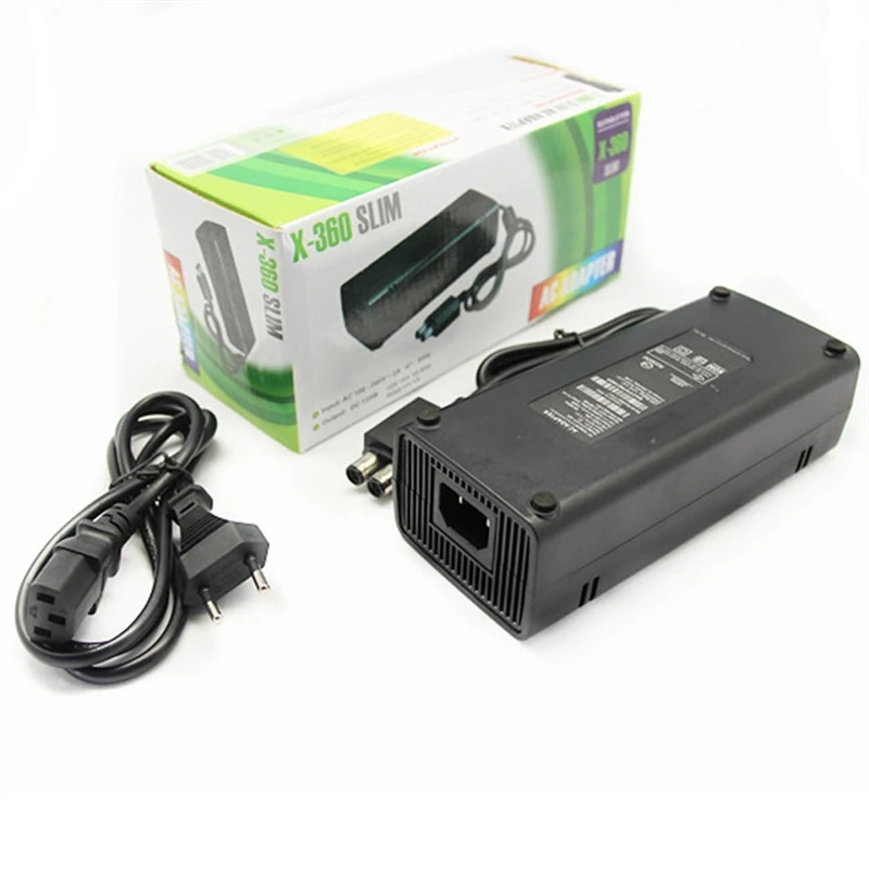 Power Charger Adapter Brick Cord Cable for Microsoft XBOX