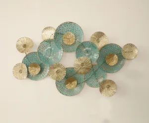 Image of Art flower Metal Decoration Items wall decor metal for Home Decoration