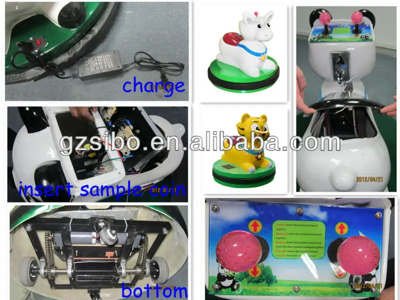 animal bumper car for baby