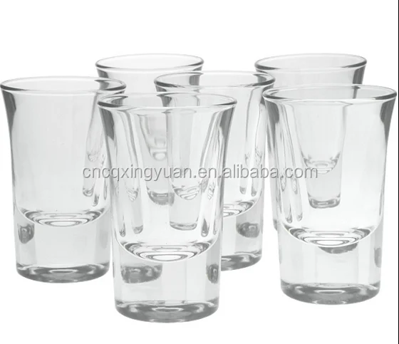 
Free Sample Decaled custom logo 1 oz Shot Glass Set of 6 