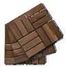 Interlocking Wooden Deck Tiles/Floor Tiles DIY Easy Fit Balcony Patio Garden