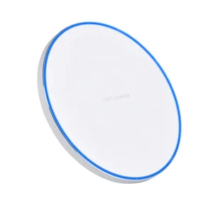 Desktop 10W Slim Fast Wireless Phone Charger Pad