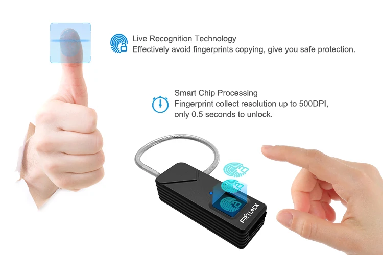 Portable Fingerprint Lock