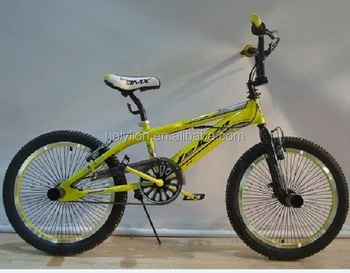 yellow beach bike