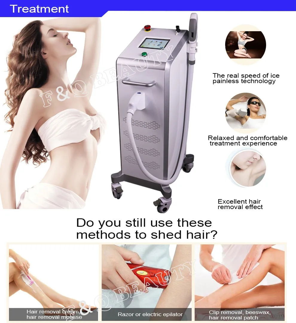 FQA20-8 Wrinkle rejuvenation  hair removal machine in IPL Machine