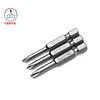 High quality ph2 extended long screw driver bit 1/4" hex shank cross screwdriver