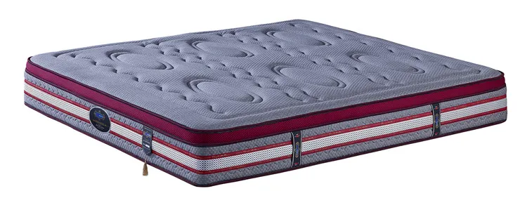 Modern design king rebonded foam bed mattresses