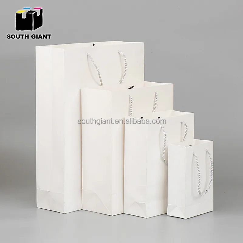 
Customize Logo Luxury Elegant Retail Plain Cardboard Matte Black Paper Bags 