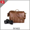 High Quality Shoulder Genuine Leather DSLR Camera Bag Insert