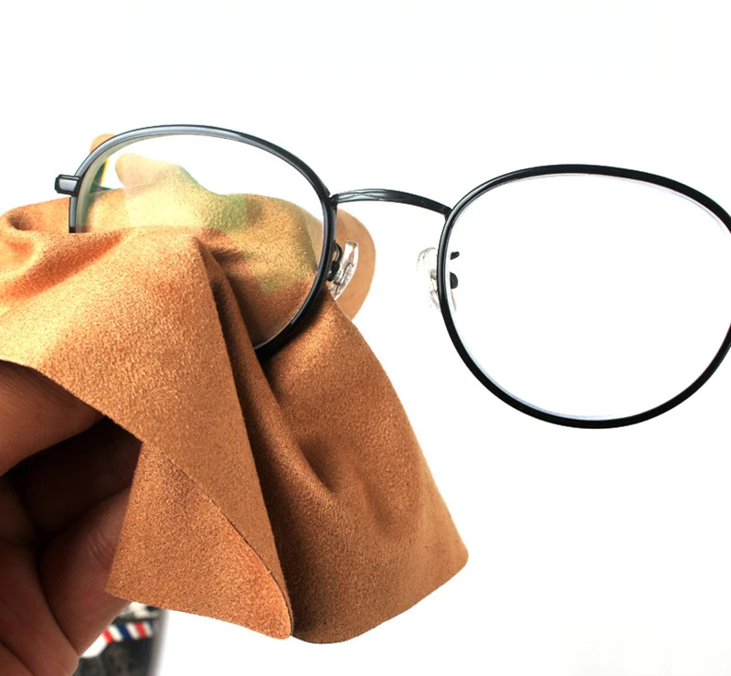 Bulk Custom Velvet Microfiber Eyeglasses Cleaning Cloth 20x20 Buy
