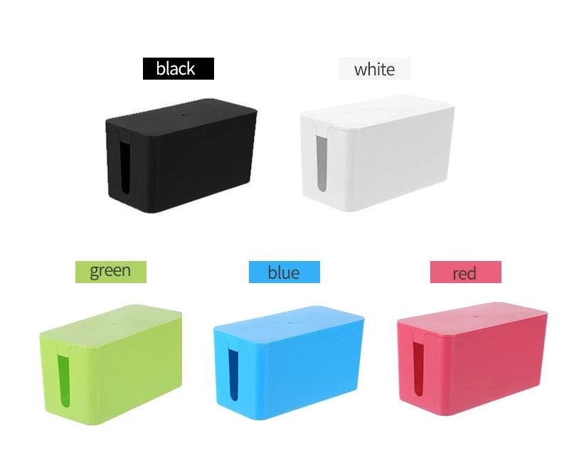 Gcg Customized Logo Abs Fire Resistant Cable Box Organizer Cable