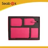 2016 PU leather luggage tab &wallet business gifts set for card holder best business promotional gift