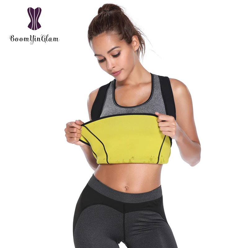 

Personality Straps Neoprene Waist Trainer Black Sauna Sweat Thermel Vest Size XS-XXXL, Black;gray