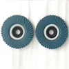 zirconia flower flap disc 100*16mm 80grits flexible flap disc for door hardware