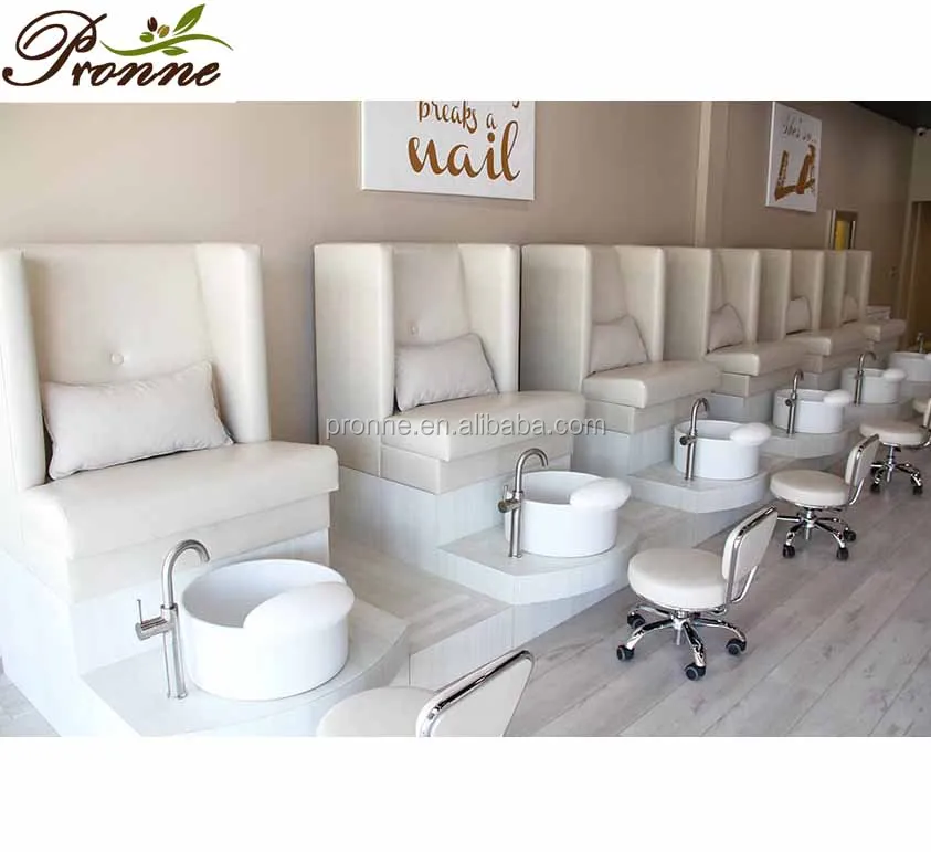 nail salon furniture pedicure sink bowl foot spa pedicure sink with jets pedicure station