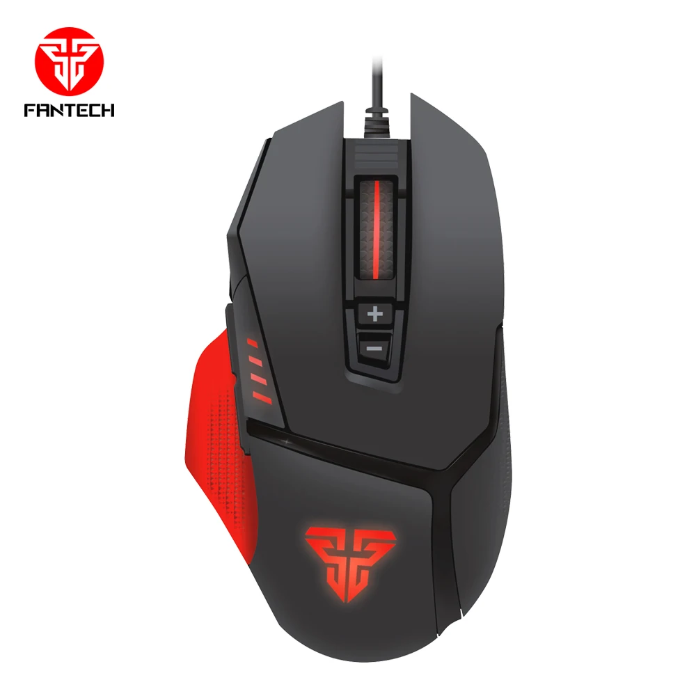 

Fantech Present New Model X11 DAREDEVIL Gaming Mouse With 3325 Avago Sensor Programmable 8 Button Adjustable 8000 DPI Optimized, Black