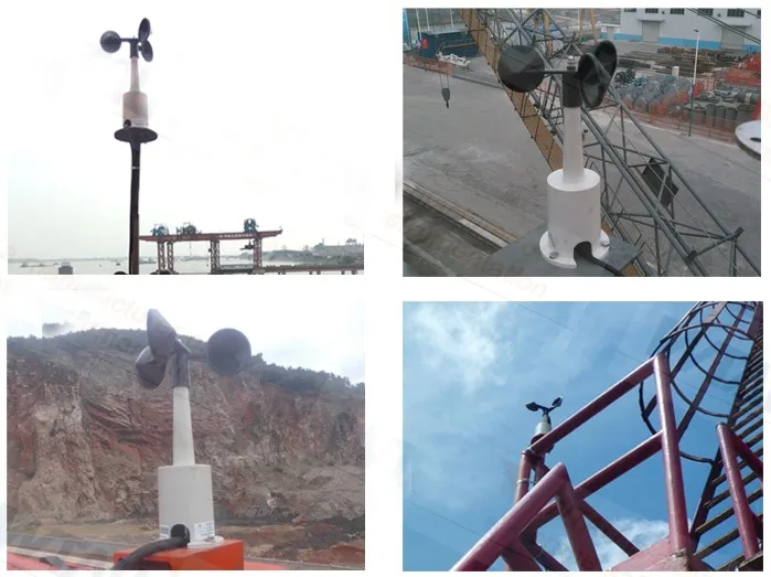 Intelligent Digital Anemometer for monitoring wind speed