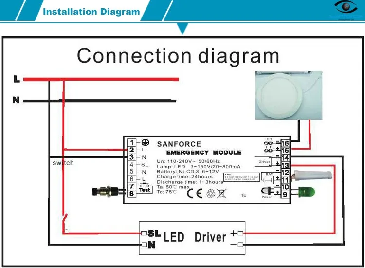 51 Emergency Light Connection Diagram - Wiring Diagram Plan