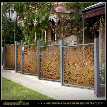Laser Cut Metal Fencing - Buy Laser Cut Metal Fencing,Backyard Metal