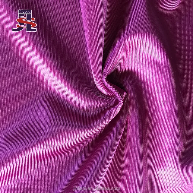 hot purple color mercerized cloth bright plain fabric