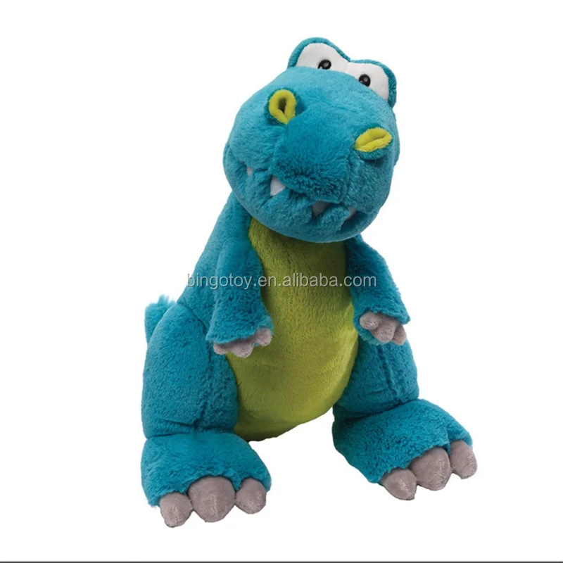 dinosaurio peluche verde