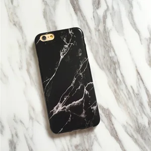Wholesale Dropshipping Simple Marble Texture TPU Mobile Phone Case For iphone X 8 8plus 7 7plus 6 6plus